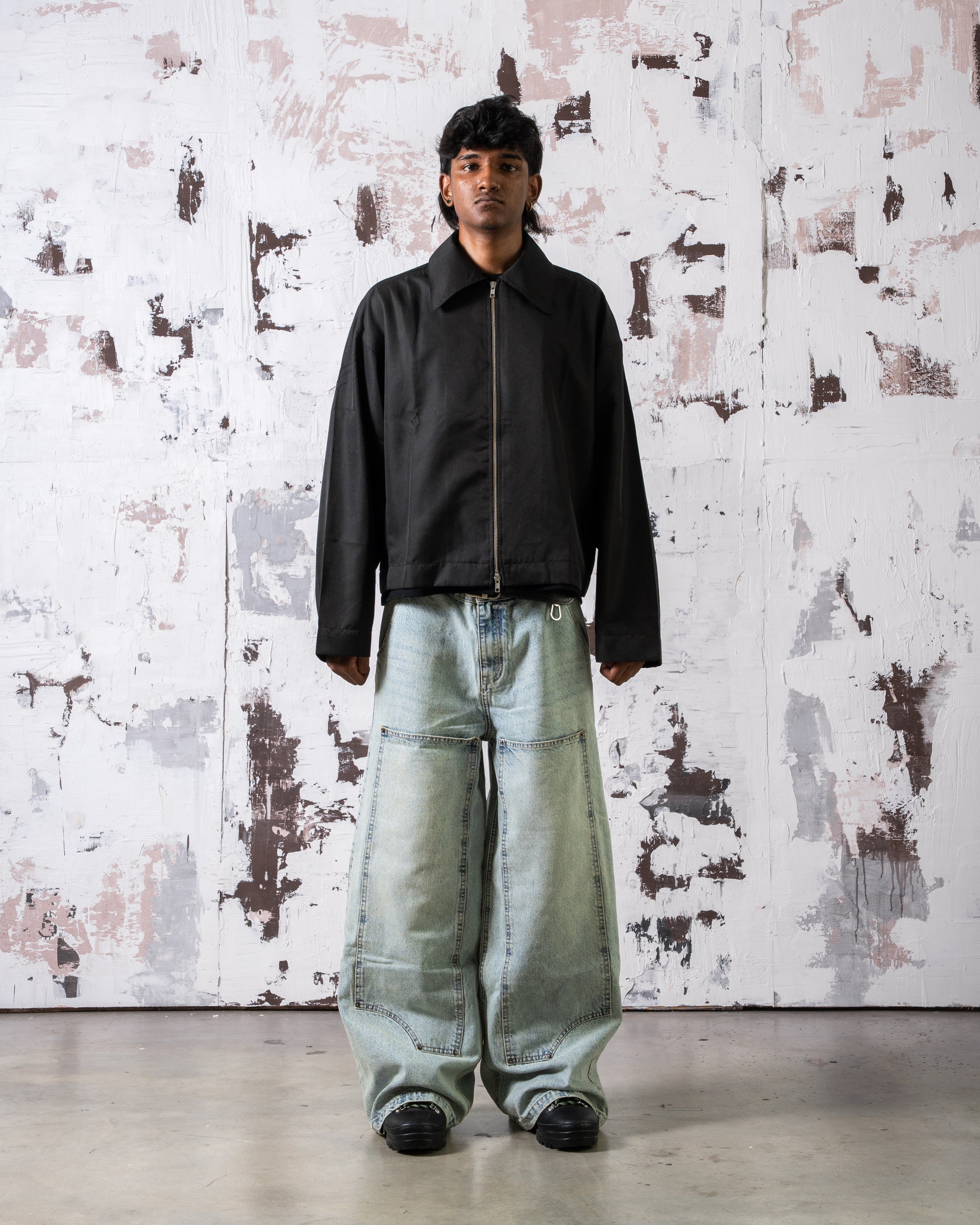 LONCHO “CALF” DENIM BLUE