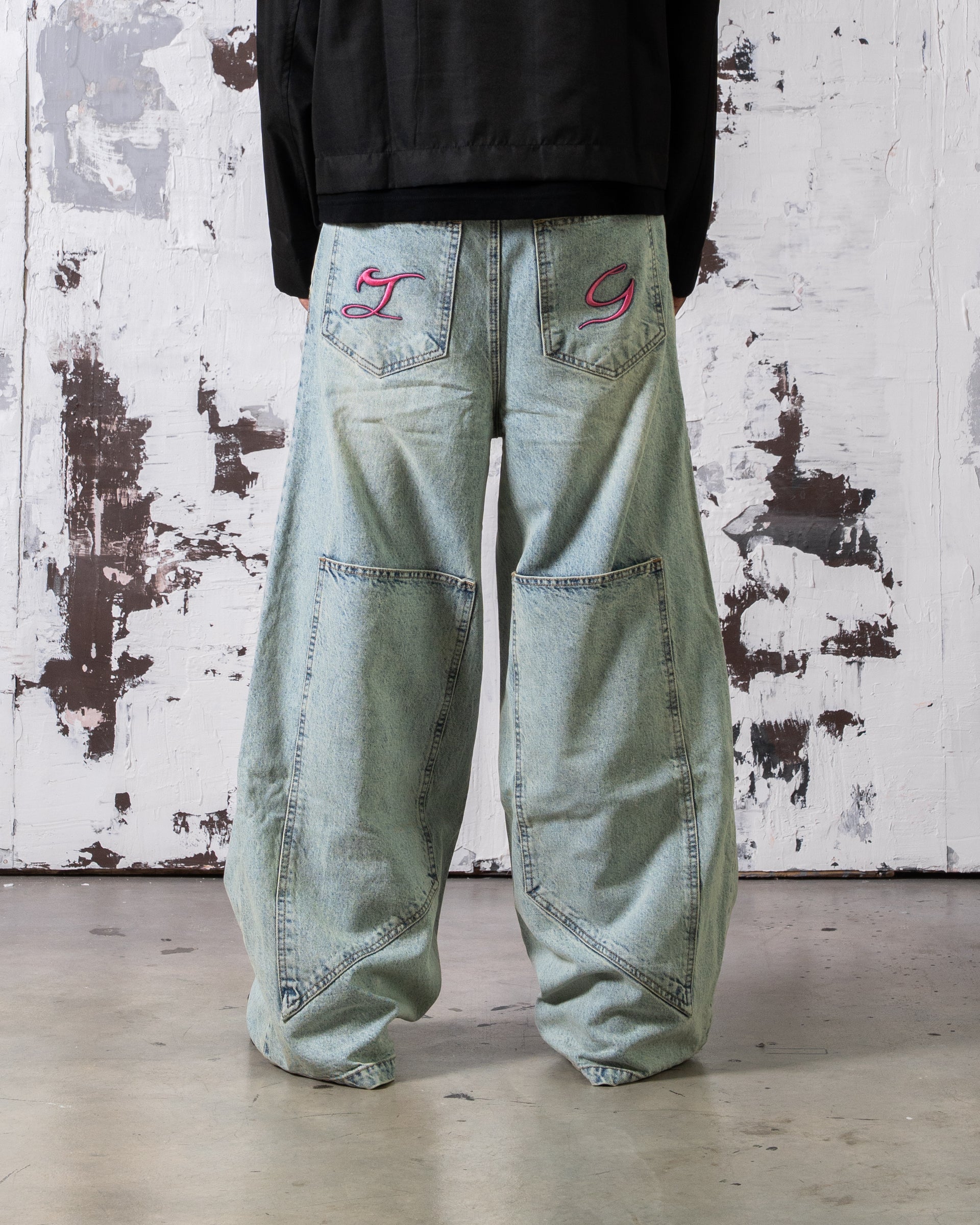 LONCHO “CALF” DENIM BLUE