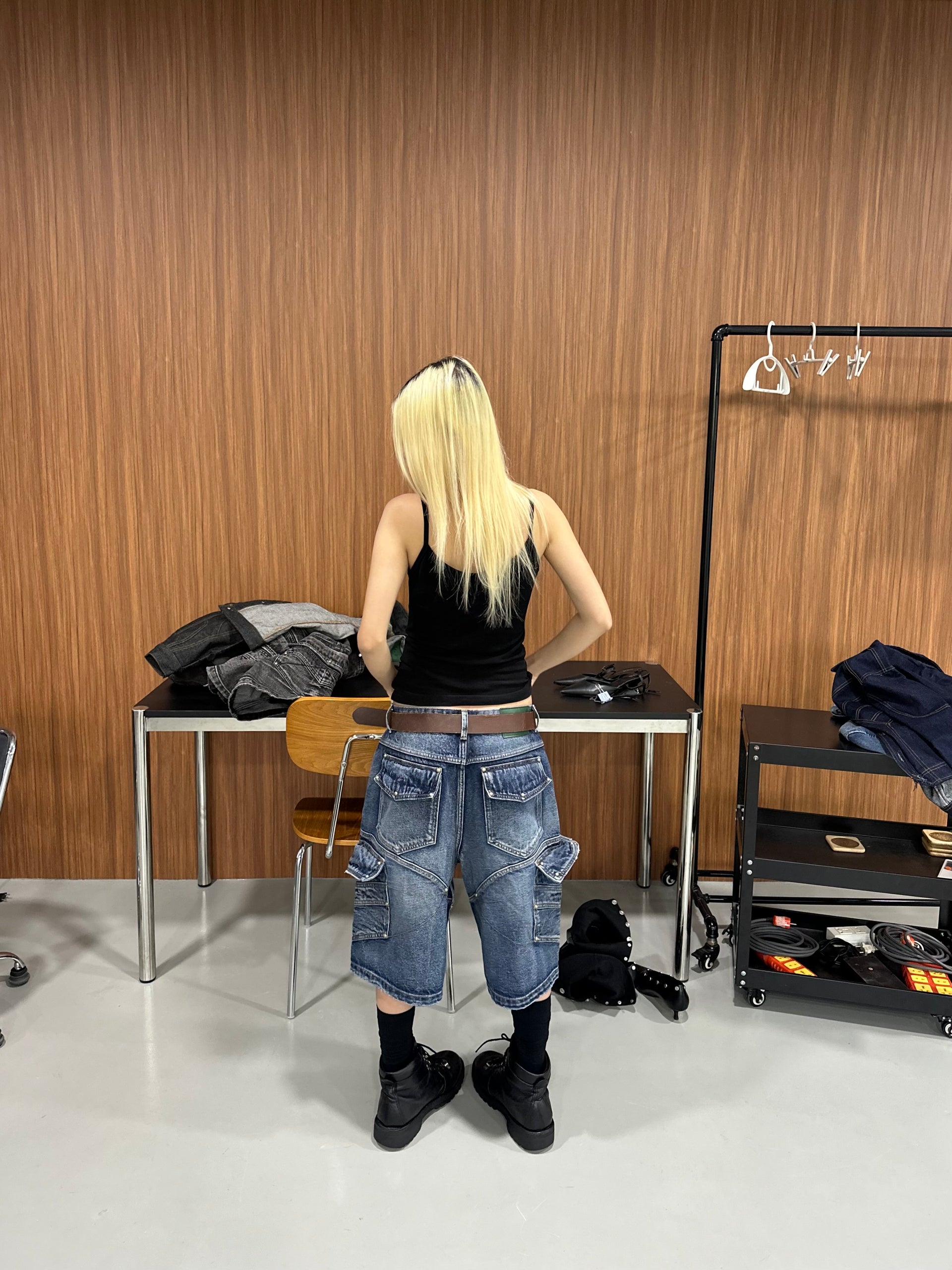 LONCHO “KNIGHT SHORTS BLUE”