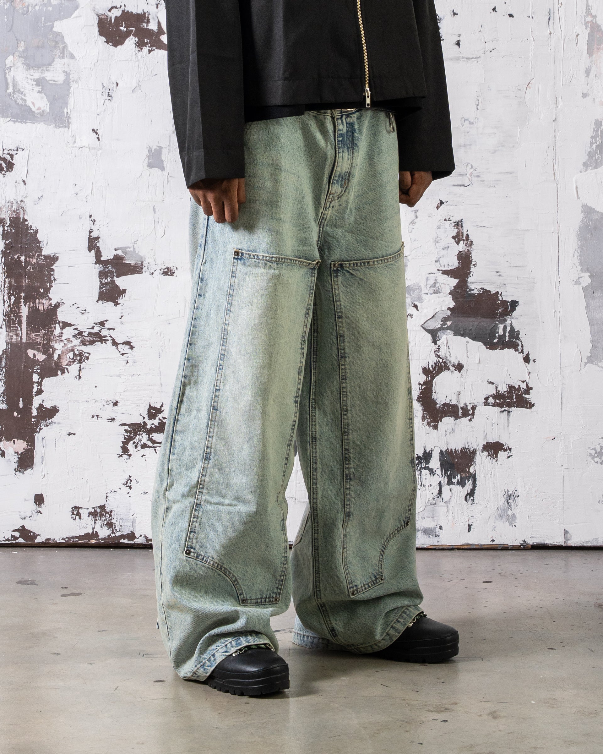 LONCHO “CALF” DENIM BLUE