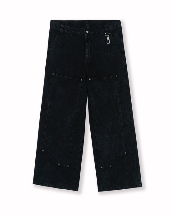 LONCHO “CALF” DENIM BLACK