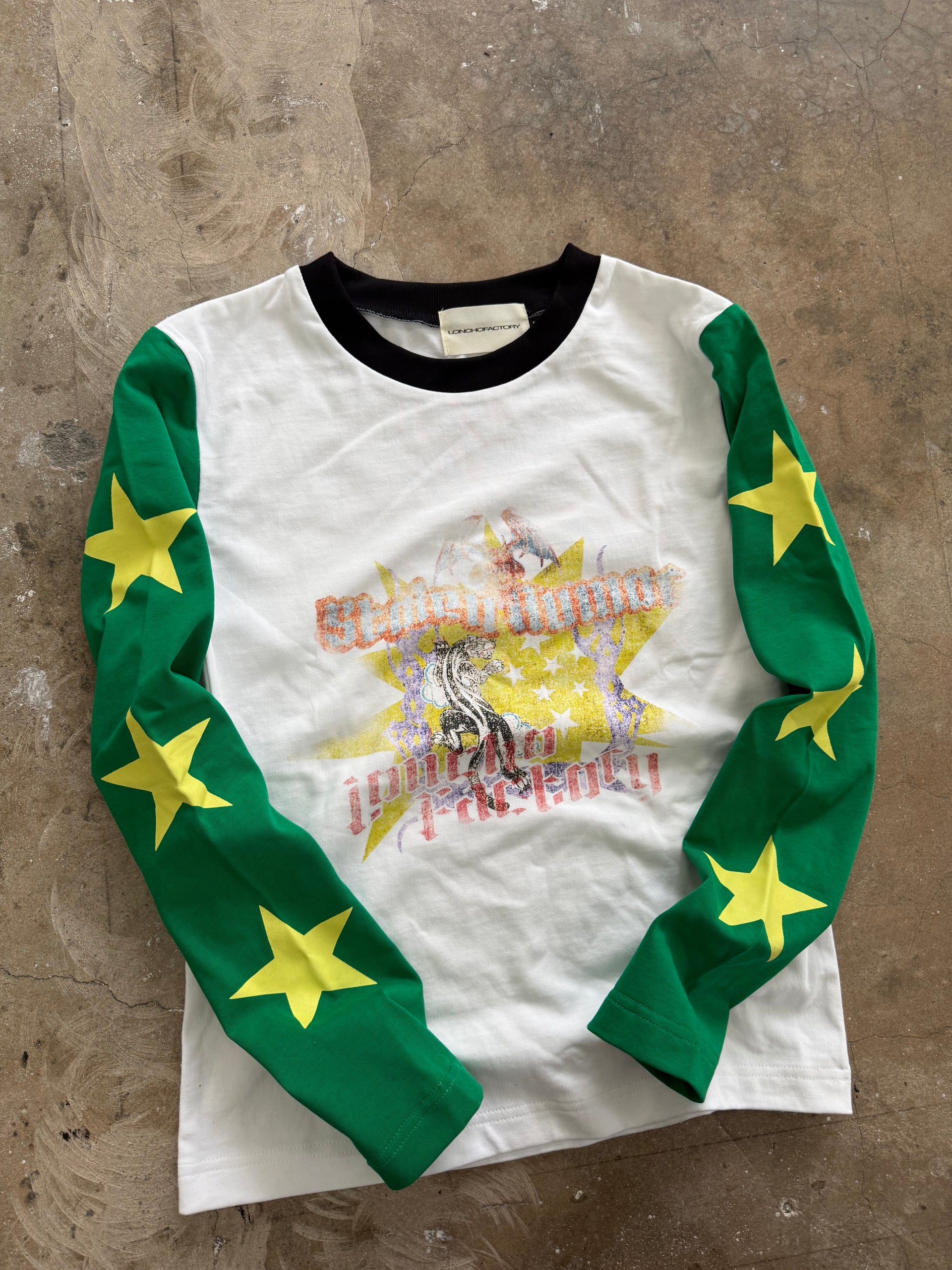 LONCHO GREEN STAR LONG SLEEVE