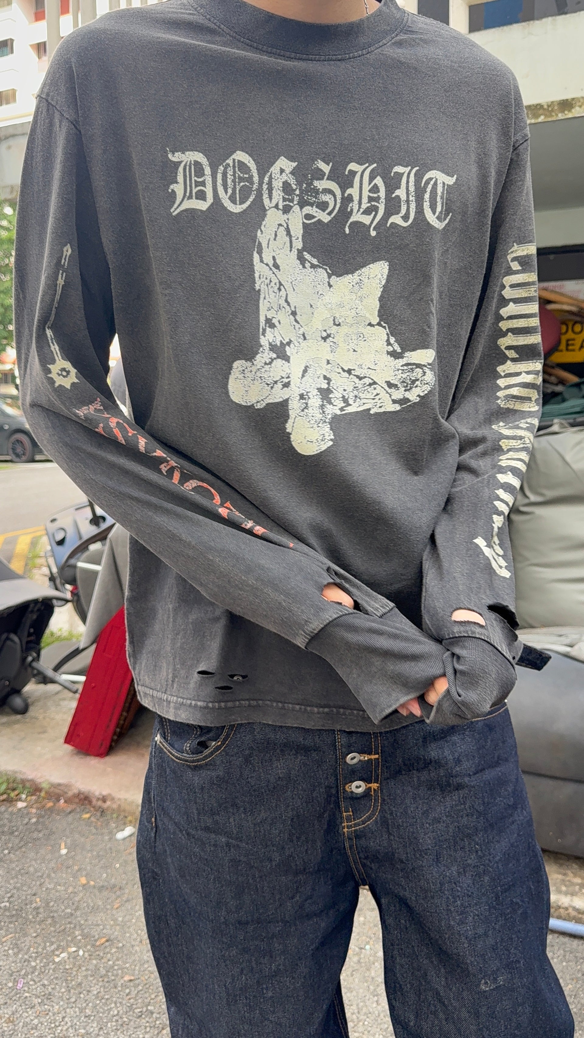LONCHO “SUN-FADED DOG SHIT” LONG SLEEVE