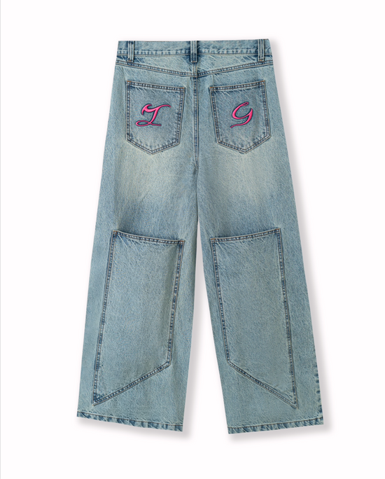 LONCHO “CALF” DENIM BLUE