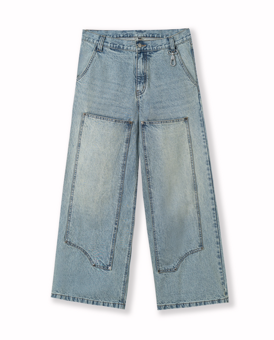 LONCHO “CALF” DENIM BLUE