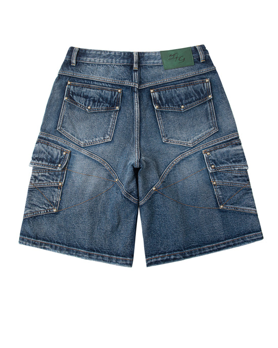 LONCHO “KNIGHT SHORTS BLUE”