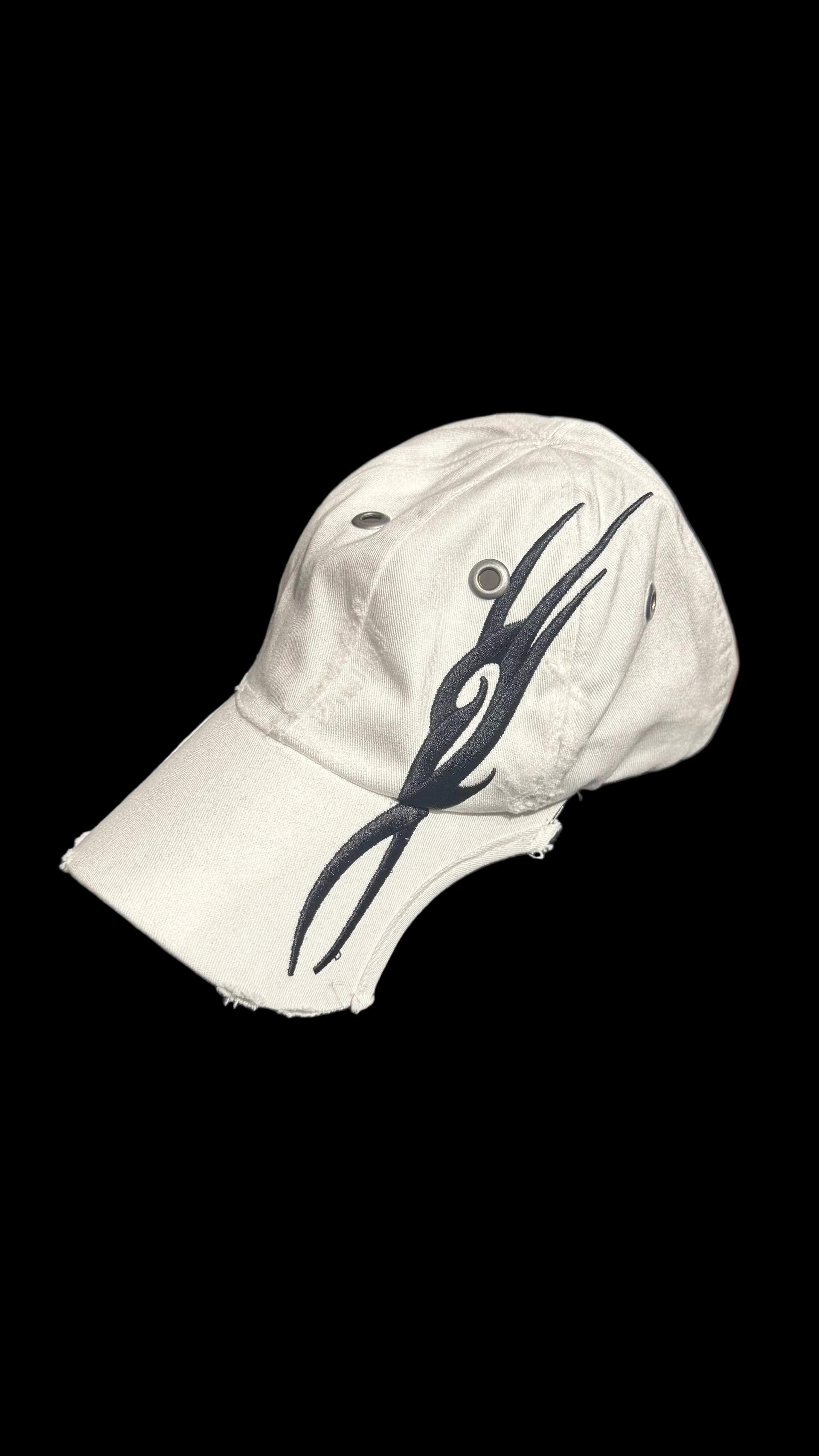 LONCHO “TRIBAL DISTRESSED HAT WHITE”