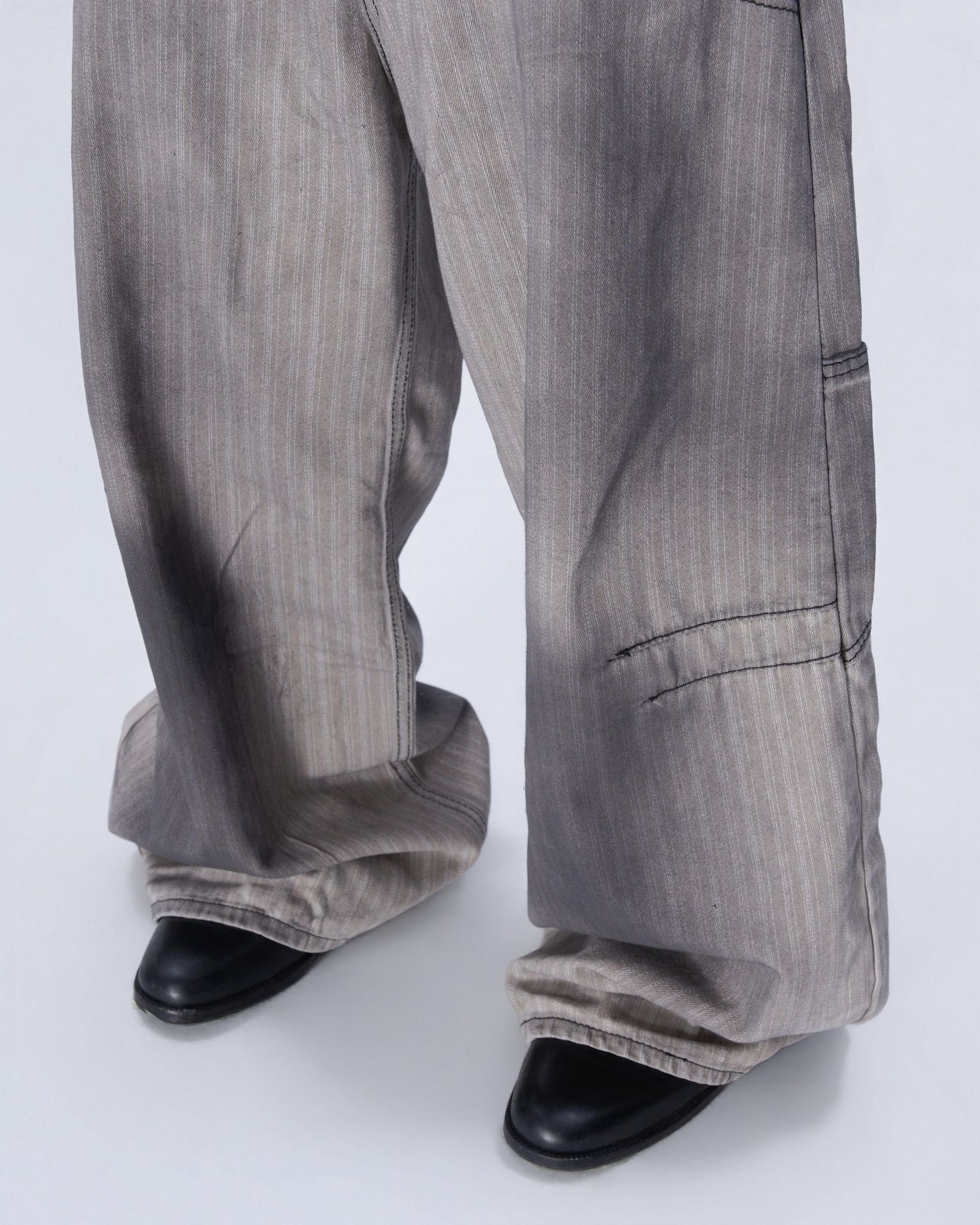 LONCHO “CRASH PINSTRIPE CUTS”