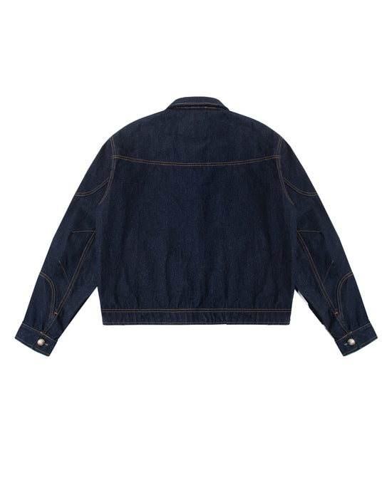 LONCHO “RAW-SKELETON INDIGO” JACKET 1 OF 1
