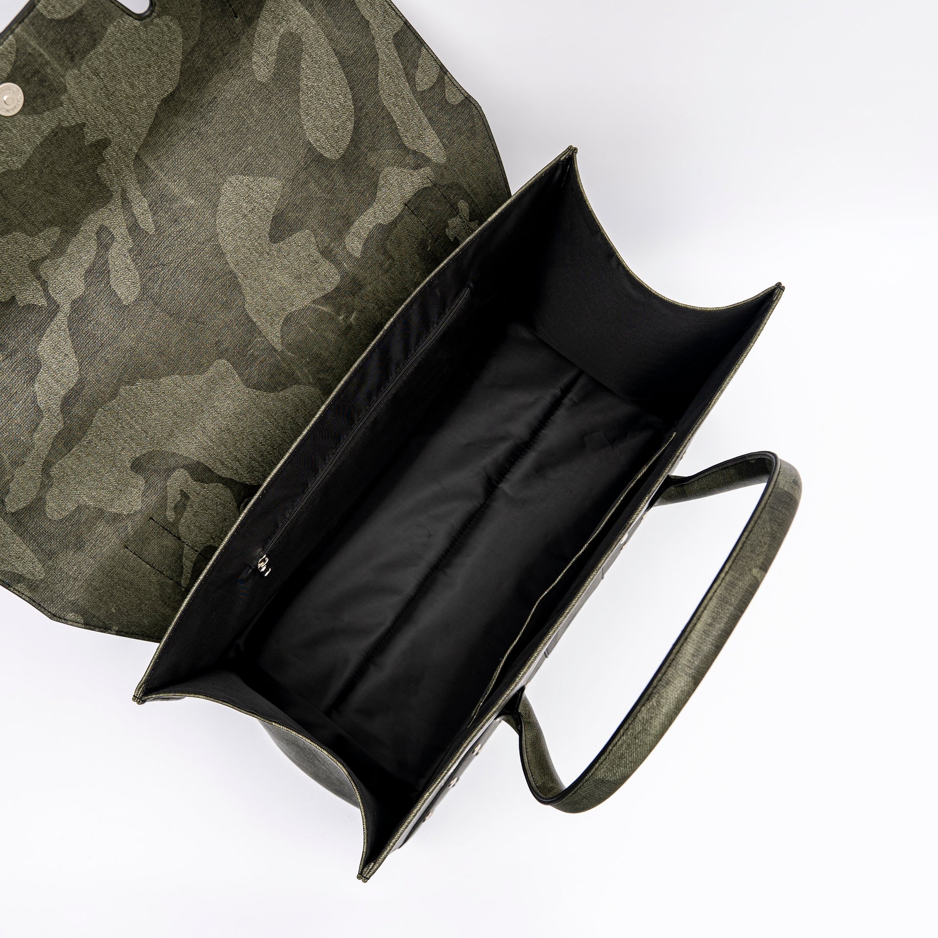 LONCHO “LEATHER CAMO LUNCHBOX BAG”