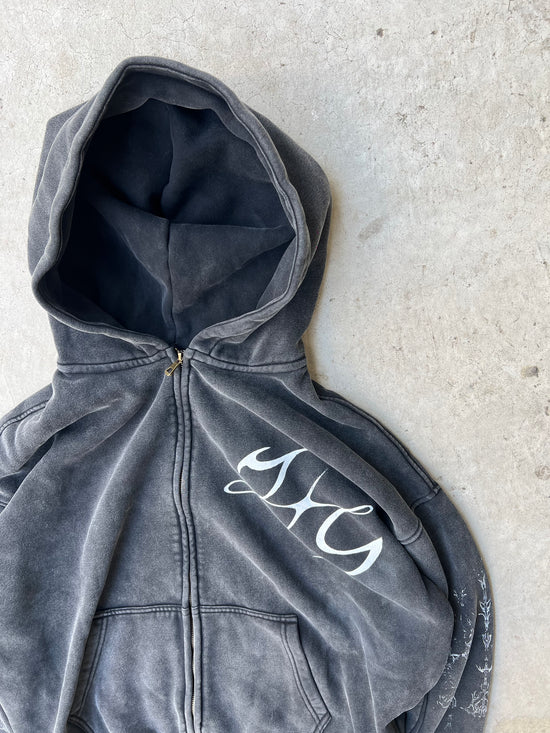 LONCHO “HAND-BRUSHED BOXY HOODIE”