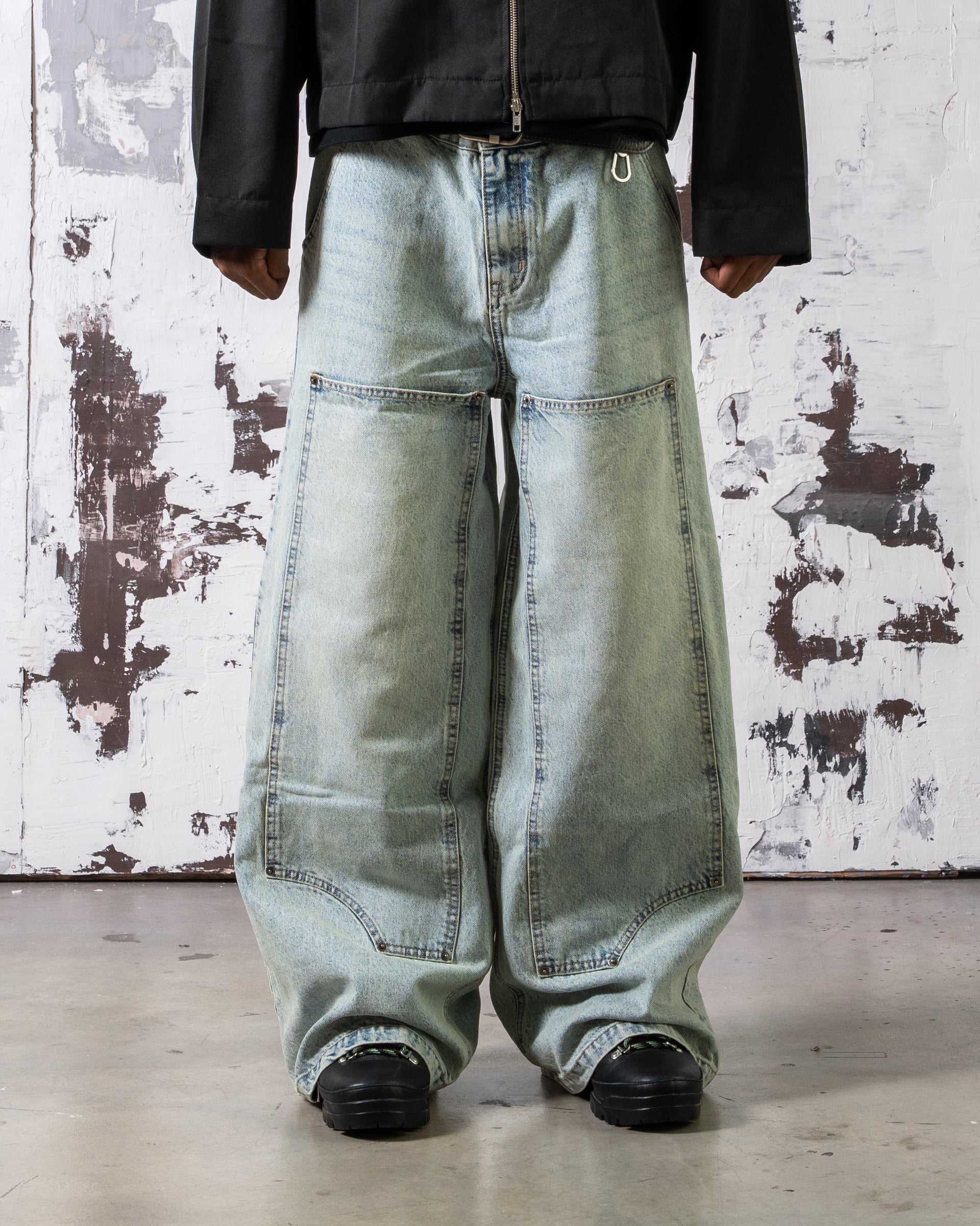 LONCHO “CALF” DENIM BLUE