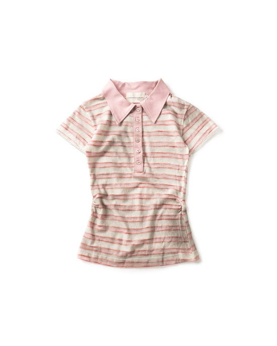 LONCHO P STRIPE POLO
