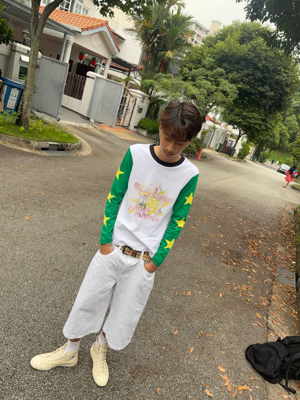 LONCHO GREEN STAR LONG SLEEVE