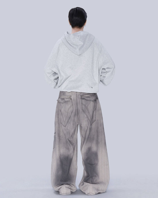 LONCHO “CRASH PINSTRIPE CUTS”