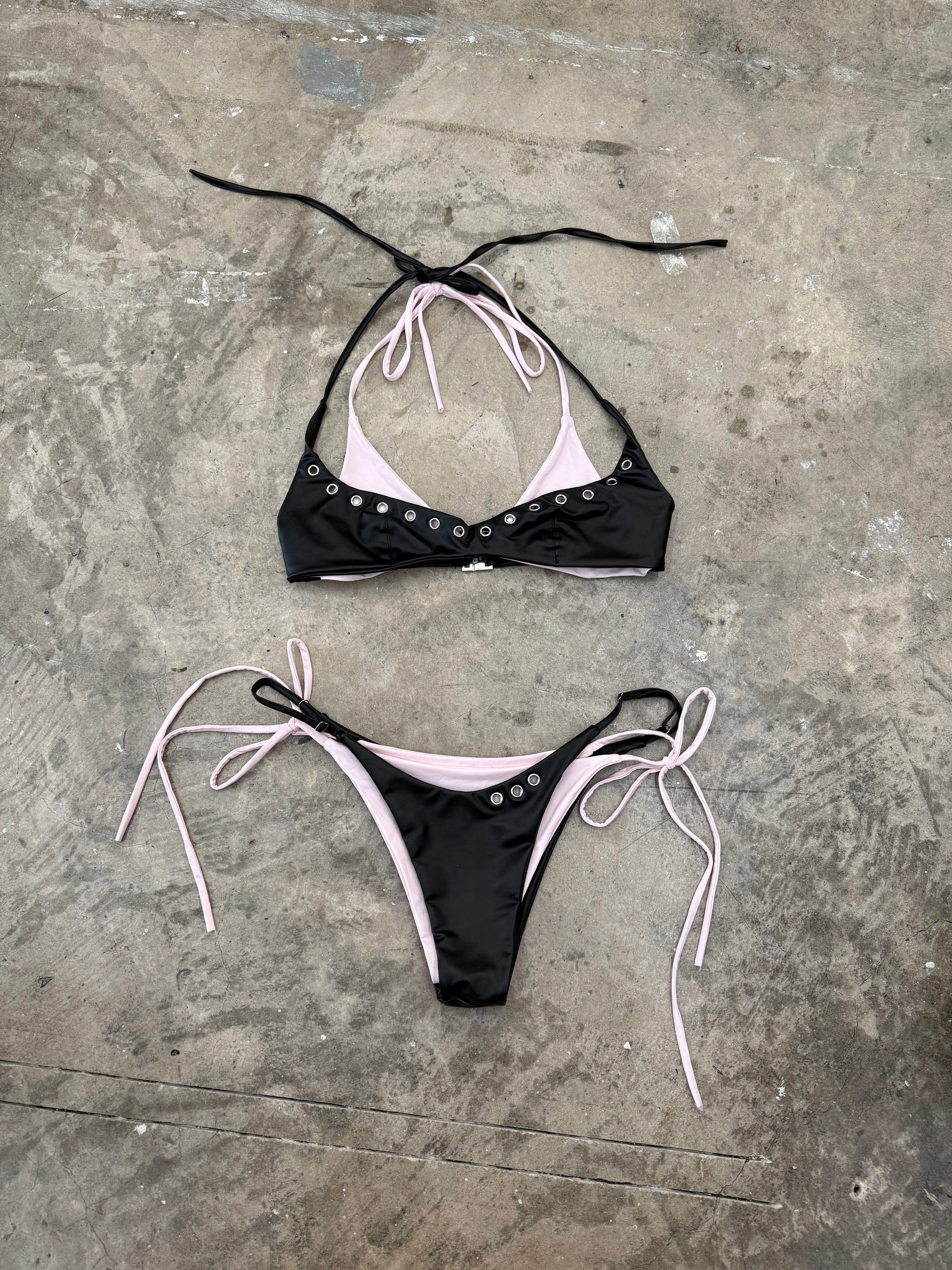 LONCHO “DOUBLE LEATHER BIKINI”