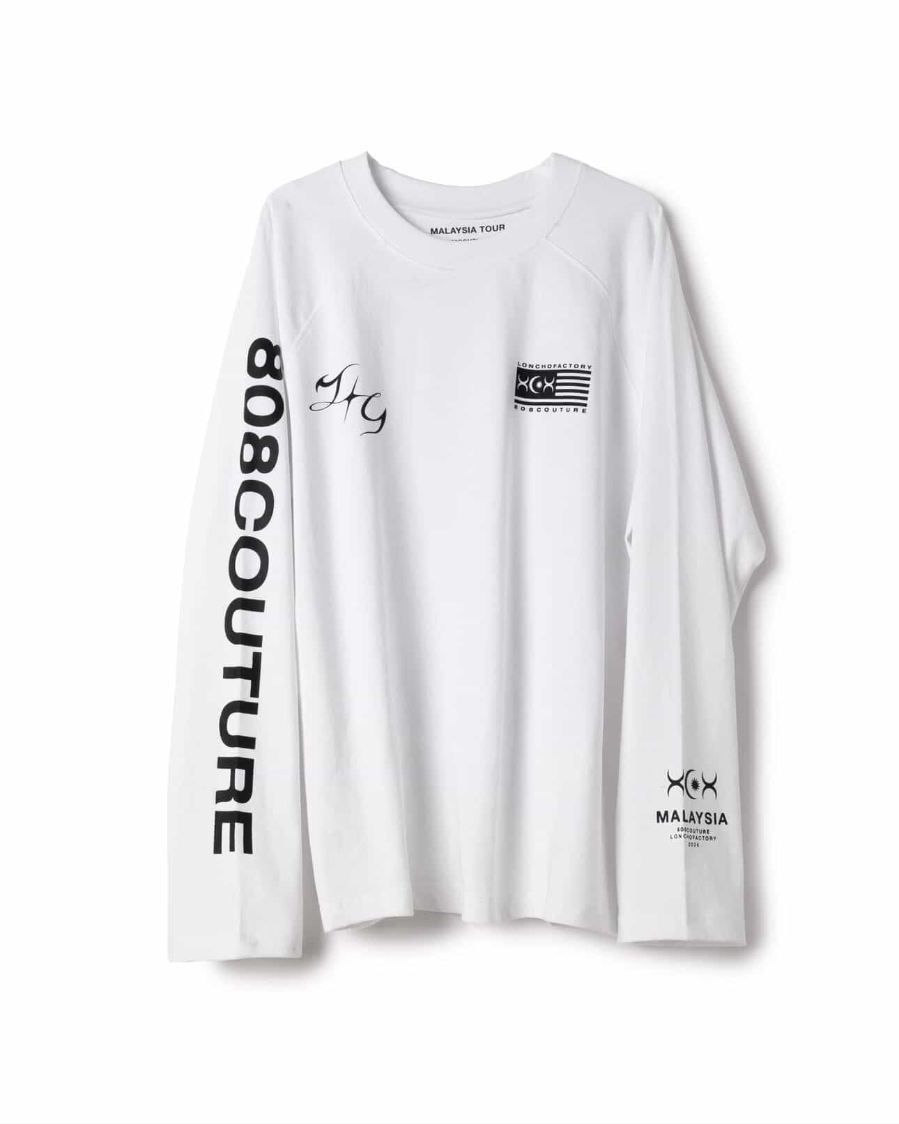 LONCHO x 808couture COLLAB RAGLAN LONG SLEEVE