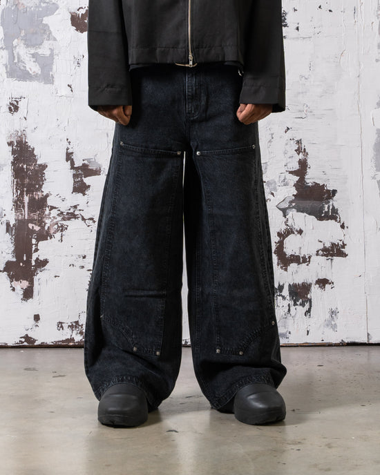 LONCHO “CALF” DENIM BLACK