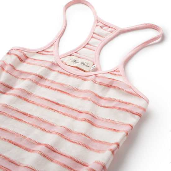 LONCHO RACER “PINK STRIPE” TANK